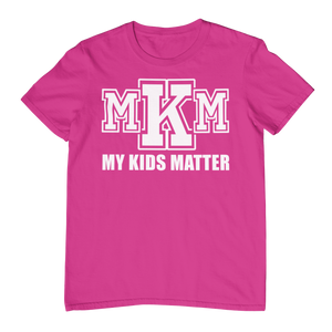 Women's Glittered My Kids Matter Regular T-shirt