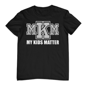 Women's Glittered My Kids Matter Regular T-shirt