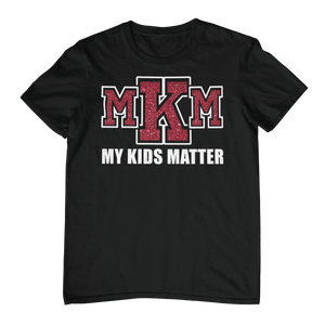 Women's Glittered My Kids Matter Regular T-shirt