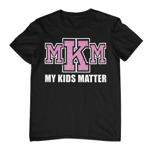 Women's Glittered My Kids Matter Regular T-shirt