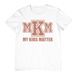 Load image into Gallery viewer, Women&#39;s Glittered My Kids Matter Regular T-shirt
