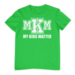 Load image into Gallery viewer, Women&#39;s Glittered My Kids Matter Regular T-shirt
