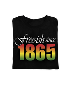 Load image into Gallery viewer, Unisex Free-ish Since 1865 Regular T-shirt
